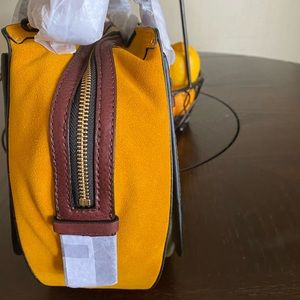 Fossil Brooke Satchel Leather Crossbody 